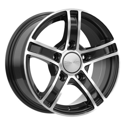Скад Трофи 6.5x15 5*139.7 ET40 DIA98.5 Алмаз  - «ПСС ПРО»