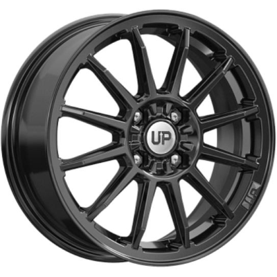 Wheels UP UP102 6x15 4*100 ET40 DIA60.1 New Black 