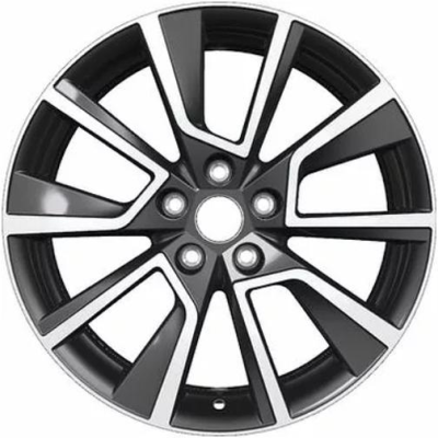 Khomen KHW 1802 7x18 5*114.3 ET40 DIA66.6 Black-FP 