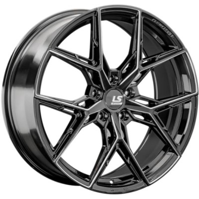 LS FlowForming RC82 8.5x20 5*114.3 ET30 DIA60.1 BK+SSF 