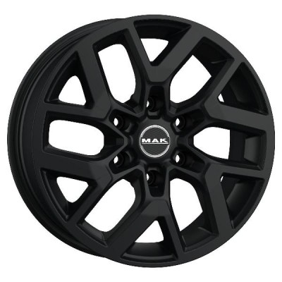 MAK Gravel 8x18 6*130 ET53 DIA84.1 Matt Black 