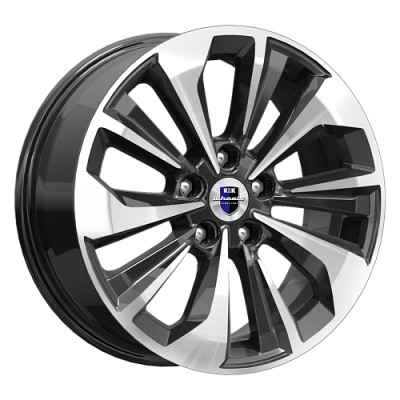 K&K Авиор 7x17 5*108 ET50 DIA63.3 Алмаз черный 