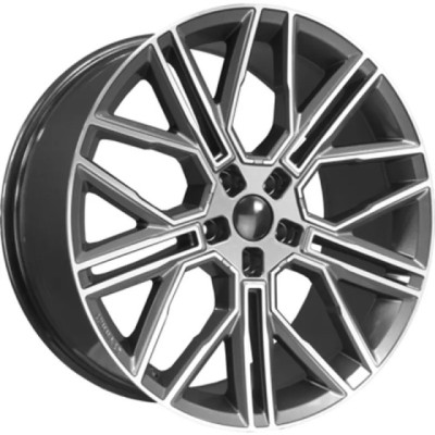 Khomen KHW 2101 9.5x21 5*120 ET45.5 DIA62.5 Gray-FP 