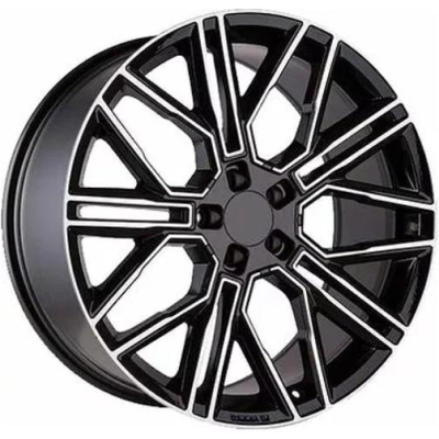 Khomen KHW 2101 9.5x21 5*120 ET45.5 DIA62.5 Black-FP 