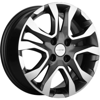 Khomen KHW 1503 6x15 4*98 ET36 DIA58.6 Gray-FP 