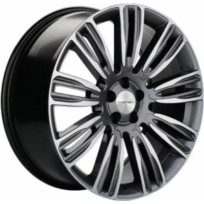 Khomen KHW 2004 8.5x20 5*108 ET45 DIA63.3 Gray-FP 