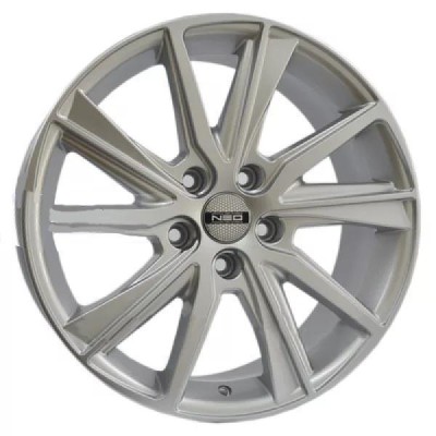 Neo 738 7.5x17 5*114.3 ET46 DIA67.1 Silver 