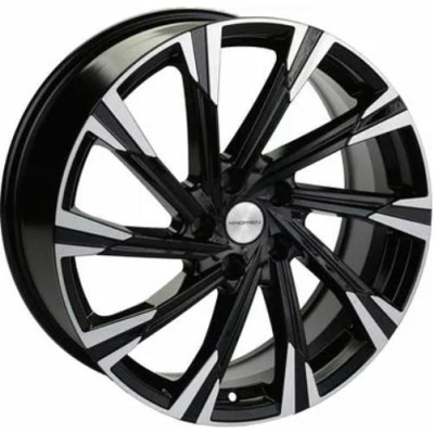 Khomen KHW 1901 7.5x19 5*114.3 ET45 DIA60.1 Black-FP 