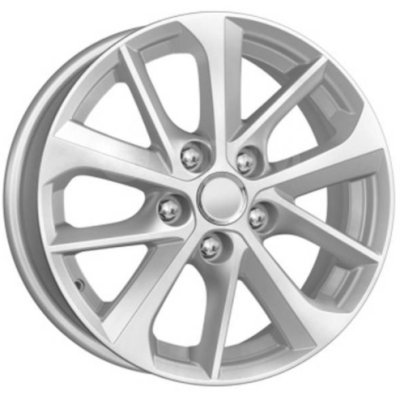 Khomen KHW 1611 6.5x16 5*114.3 ET44 DIA67.1 Silver-FP 