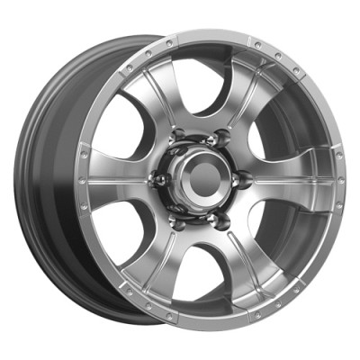 K&K Байконур 7x15 5*139.7 ET-5 DIA110.1 Дарк платинум 
