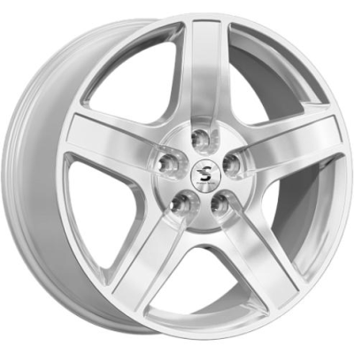 K&K КР008 8.5x20 5*120 ET45.5 DIA62.6 Elite silver 