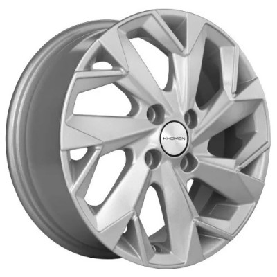Khomen KHW 1508 6x15 4*100 ET46 DIA54.1 F-Silver 
