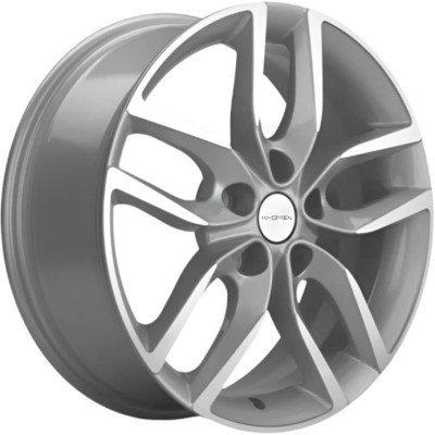 Khomen KHW 1708 6.5x17 5*114.3 ET45 DIA67.1 F-Silver-FP 