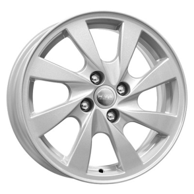 K&K КС928 6x15 4*98 ET33 DIA58.6 Сильвер 