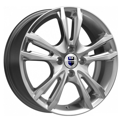 K&K Samara 6x16 4*100 ET50 DIA60.1 Сильвер 
