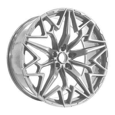 Khomen KHW 2202 10x22 5*112 ET30 DIA66.6 Brilliant Silver 