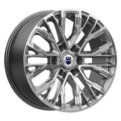 K&K Кортес 8.5x19 6*139.7 ET30 DIA106.1 Дарк платинум 