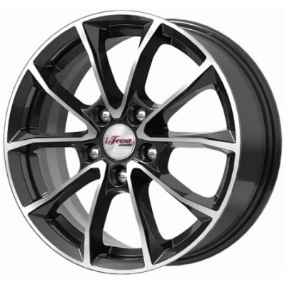 iFree Джет 6.5x16 5*108 ET50 DIA63.3 Блэк Джек  - «ПСС ПРО»