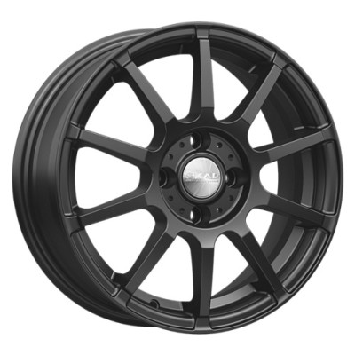 Скад Акита 6x15 4*100 ET47 DIA60.1 Черный бархат  - «ПСС ПРО»