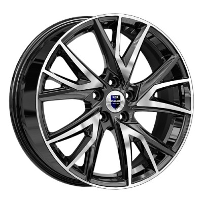 K&K Кайлас 6.5x18 5*112 ET43 DIA66.6 Алмаз черный 