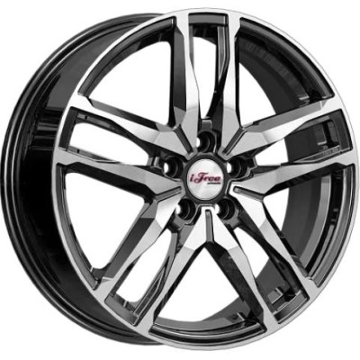 iFree Бомбей 6.5x18 5*108 ET52 DIA60.1 Блэк Джек  - «ПСС ПРО»