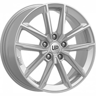 Wheels UP UP104 6.5x17 5*114.3 ET50 DIA66.1 Silver Classic 