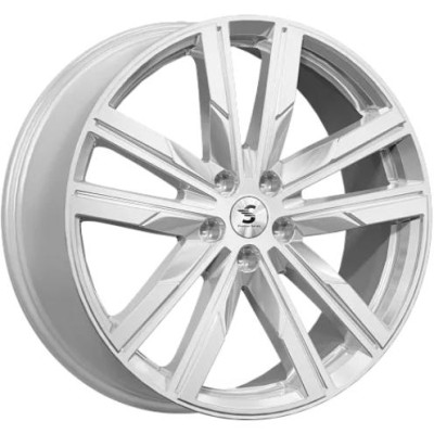 K&K КР014 8x20 5*112 ET27 DIA66.6 Elite silver 