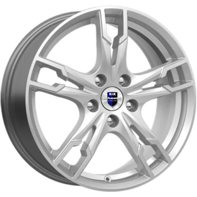 K&K Солар 7x17 5*108 ET43 DIA67.1 Сильвер SK 