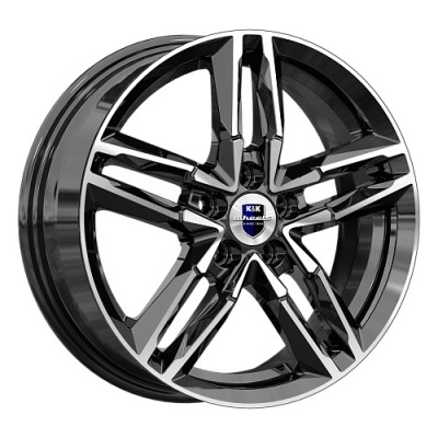 K&K Sayan 6x16 5*100 ET38 DIA57.1 Алмаз черный 