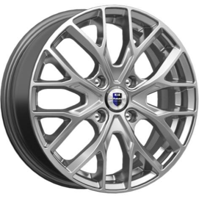 K&K Лилиом 6x16 4*100 ET41 DIA60.1 Дарк платинум 