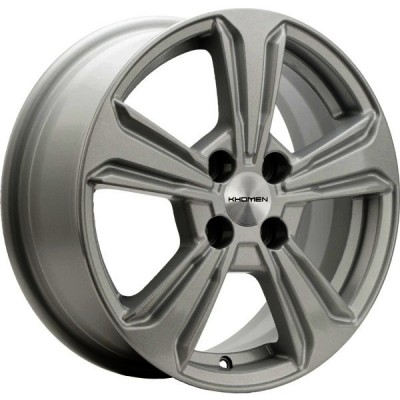Khomen KHW 1502 6x15 4*100 ET45 DIA54.1 Gray 