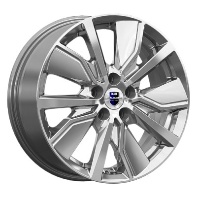 K&K Гамбит 6.5x16 5*112 ET43 DIA57.1 Дарк платинум 