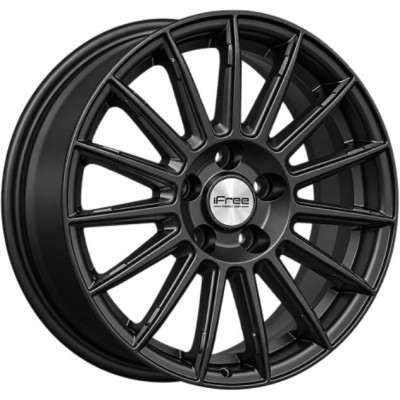 iFree Азур 6.5x16 5*114.3 ET45 DIA67.1 Блэк мэт  - «ПСС ПРО»