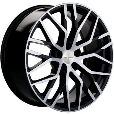 Khomen KHW 2005 8.5x20 5*108 ET46 DIA63.3 Black-FP 