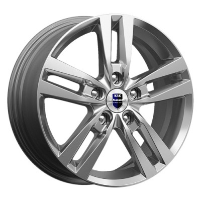 K&K Rassvet 6.5x16 5*100 ET48 DIA56.1 Дарк платинум 