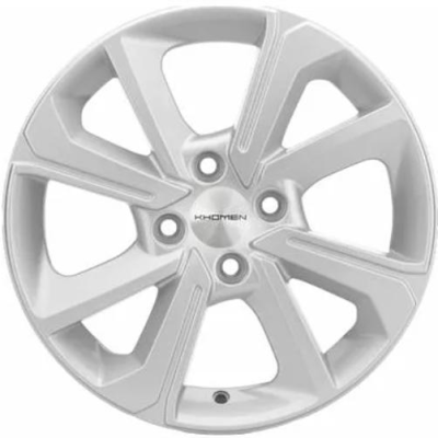 Khomen KHW 1501 6x15 4*100 ET50 DIA60.1 F-Silver 