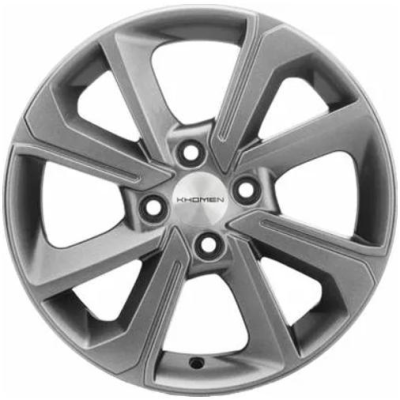 Khomen KHW 1501 6x15 4*100 ET40 DIA60.1 G-Silver 