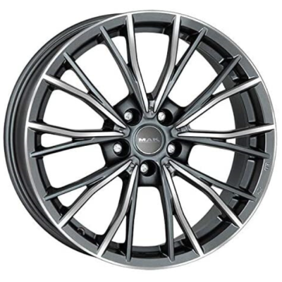MAK Mark 8x18 5*112 ET30 DIA66.6 Gunmetal Mirror Face 