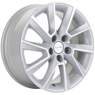 Khomen KHW 1507 6x15 5*100 ET40 DIA57.1 Silver-FP 