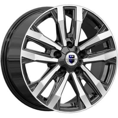 K&K Мичиган 8x18 5*130 ET56 DIA71.6 Алмаз черный 