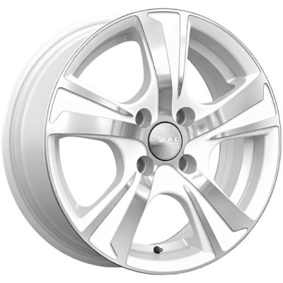 Скад Крит 5.5x14 4*100 ET39 DIA56.6 Алмаз белый  - «ПСС ПРО»