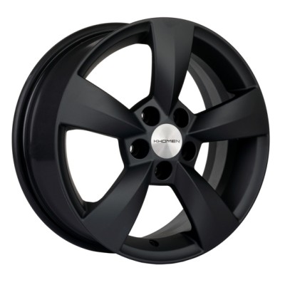 Khomen KHW 1504 6x15 5*100 ET40 DIA57.1 Black 