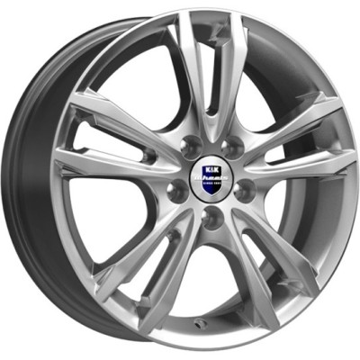 K&K Samara 6x16 5*100 ET40 DIA67.1 Сильвер 