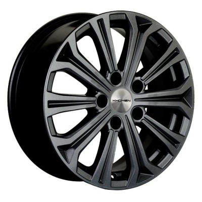 Khomen KHW 1610 6.5x16 5*108 ET50 DIA63.3 Black 