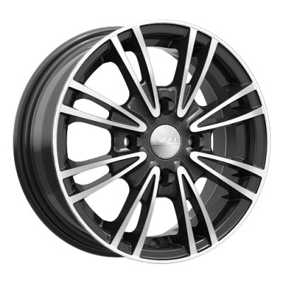 Скад Пантера 5.5x14 4*100 ET39 DIA56.6 Алмаз  - «ПСС ПРО»