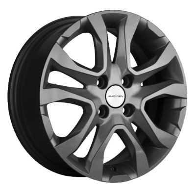 Khomen KHW 1503 6x15 4*100 ET40 DIA60.1 Gray 