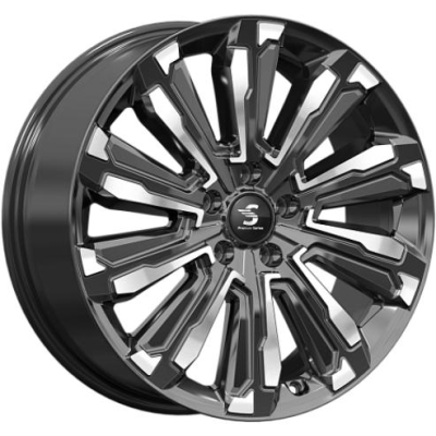 Скад Humber 8x20 5*114.3 ET45 DIA67.1 Diamond Black Gris 