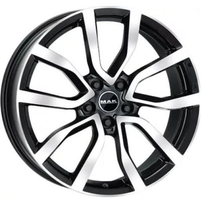 MAK Midlands 9.5x21 5*112 ET25 DIA66.6 Black mirror 