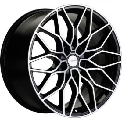 Khomen KHW 1902 8.5x19 5*114.3 ET30 DIA67.1 Black-FP 