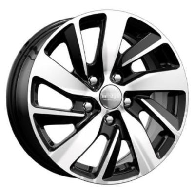K&K КС741 6.5x16 5*112 ET46 DIA57.1 Алмаз черный 